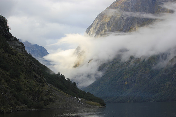 Clouds Around the Bend