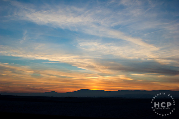Alsace Region Sunset